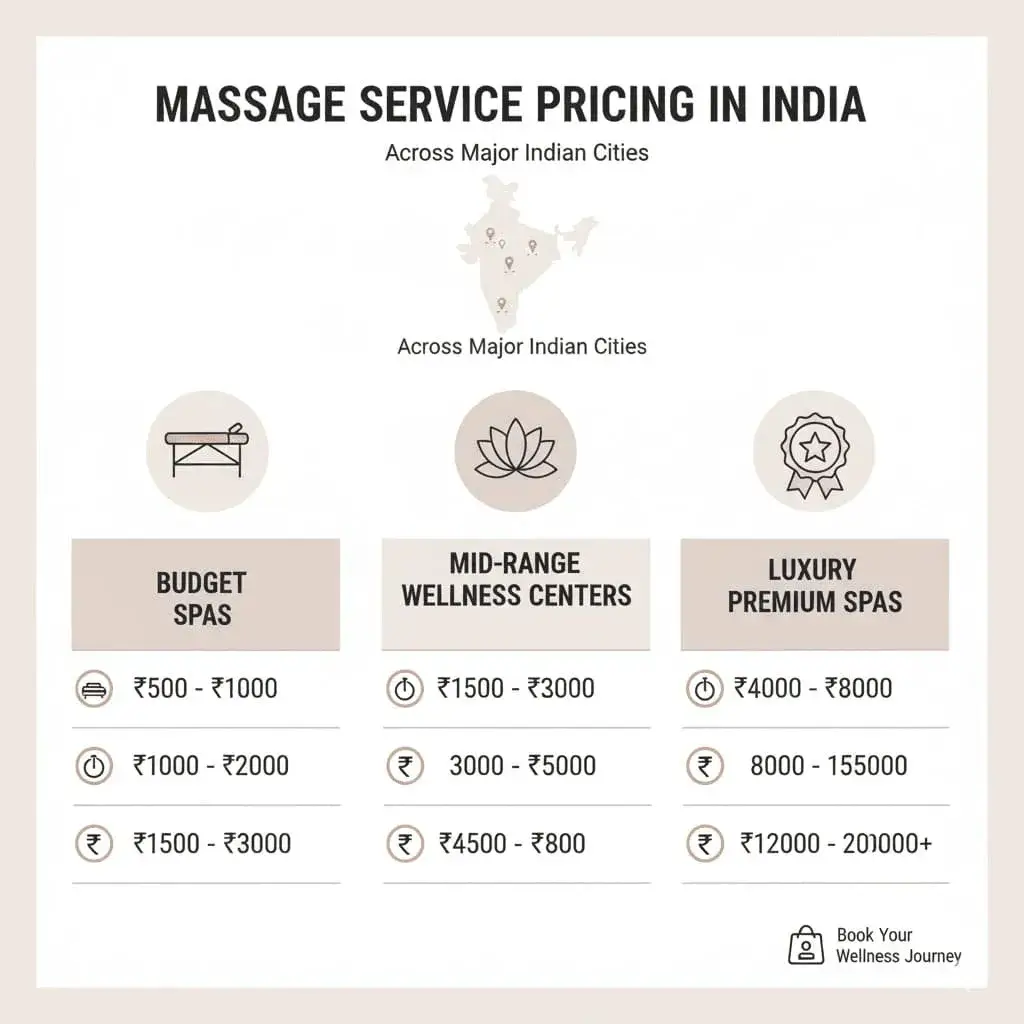 Guide to understanding massage service pricing in India